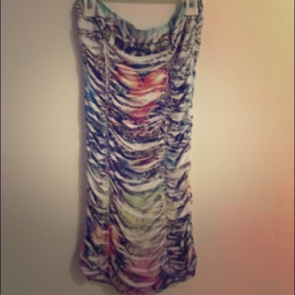 Strapless dress